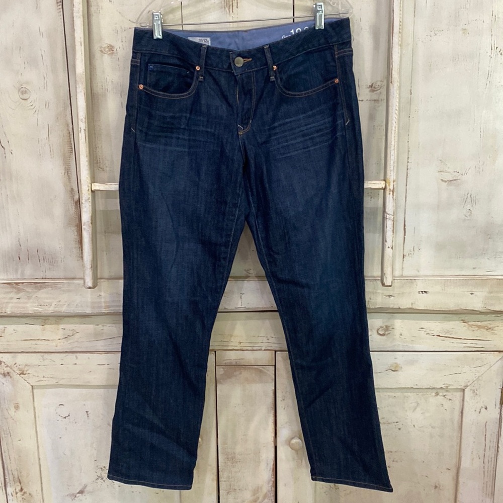 Gap real straight 1969 ankle jeans 31/12